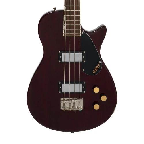 Gretsch Streamliner Jet Club Bass Single-Cut Laurel Klavye Walnut Stain Bas Gitar 3