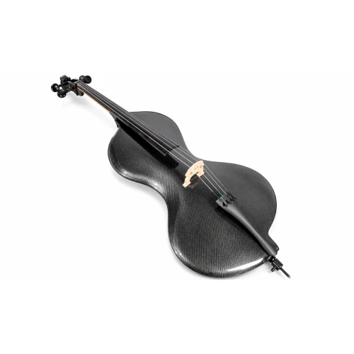 Kinglos CWDT-1311 Black Carbon Fiber 4/4  Elektro Çello 1