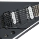 Jackson JS King V JS32 Amaranth Klavye Black with White Bevels Elektro Gitar 6