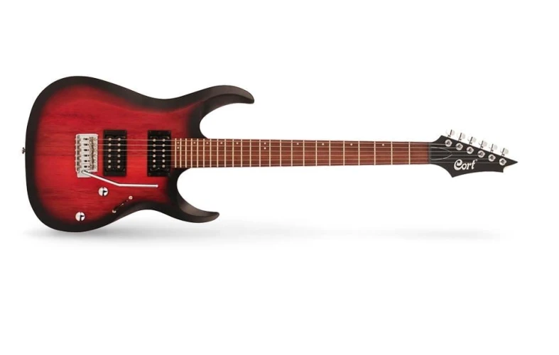ELEKTRO GİTAR , OPEN PORE BLACK CHERRY BURST (H-H) 2