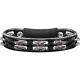 Meinl TMT1BK Traditional ABS Molded Steel Jingles 2 Rows 10" Tamburin (Siyah) 5