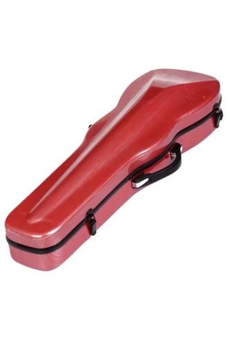 KÖHNER Fiber Kırmızı Desenli 4/4 Keman Kutusu (HARDCASE) 1