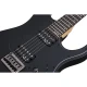 Schecter BANSHEE-6 SGR Elektro Gitar (Siyah) 4