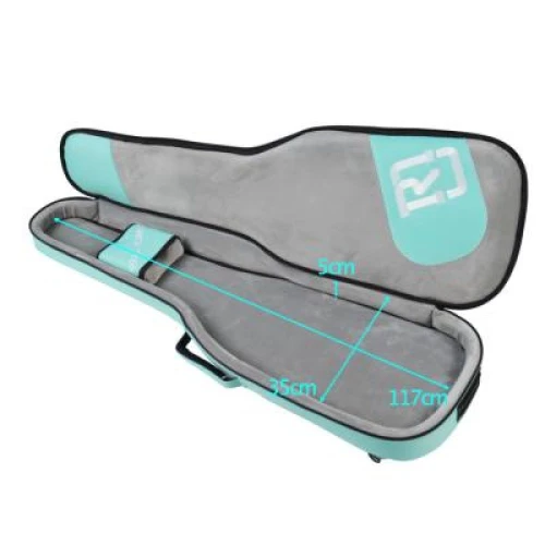 Real Mission Coolvox-B Bas Gitar Surf Green Gigbag 4