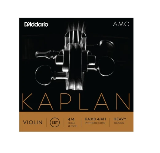 DADDARIO KA310H KEMAN TEL SETİ, KAPLAN AMO, 4/4, HEAVY 1