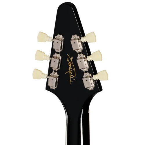 Epiphone Jimi Hendrix "Love Drops" Flying V Elektro Gitar (Ebony) 7