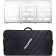 Mono PFX-PB-L-SLV-BDL Large Pedalboard Silver & Touraccessory Case 2.0 1