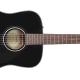 Fender CD-60 Dreadnought V3 DS Black Akustik Gitar 1