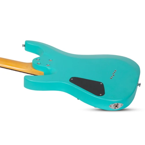 Schecter C-6 Deluxe Elektro Gitar (Satin Aqua) 10