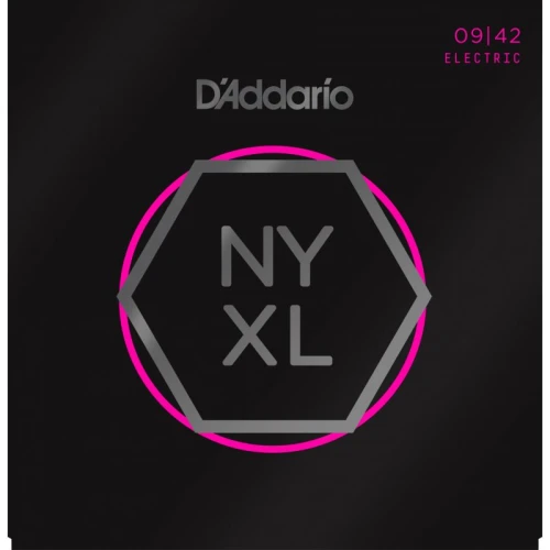 D'Addario NYXL0942 Nickel Wound, Super Light,Elektro Gitar Teli 009-42 1