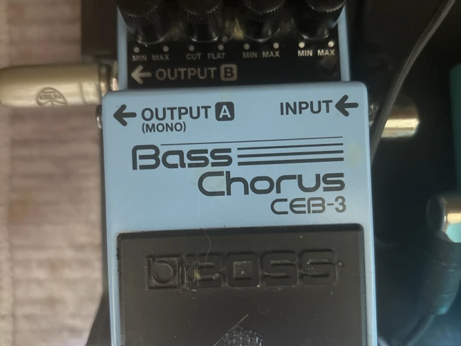 Bas Gitar Efect Pedalları Çantası İle Satılık 1