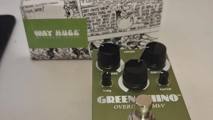 Way Huge WM22 Smalls Green Rhino Overdrive Pedalı ( OLR 26-26038 ) 4