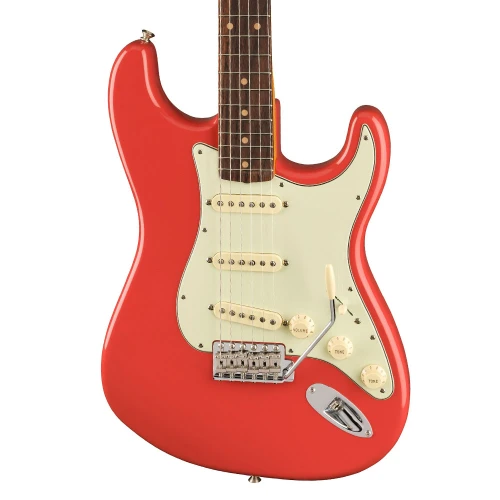 Fender American Vintage II 1961 Stratocaster Gülağacı Klavye Fiesta Red Elektro Gitar 3