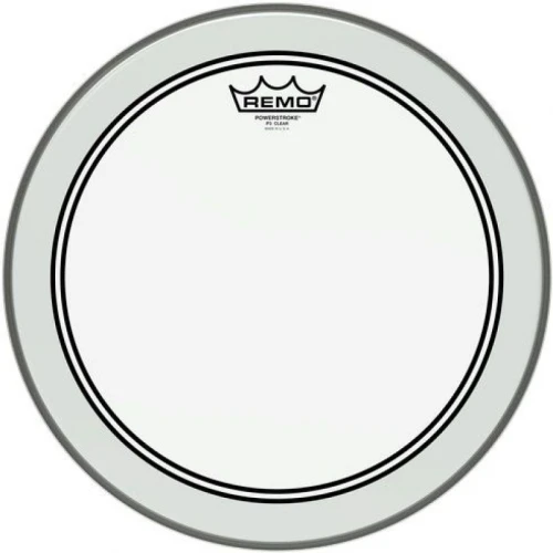 REMO P3-0314-BP- Powerstroke® P3 Şeffaf 14\" Davul Derisi 1
