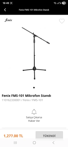 USB MIDI Klavye -Sustain Pedal - Mikrofon Standı 2