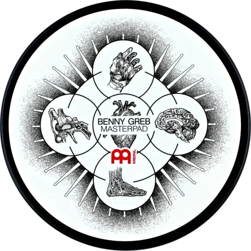 Meinl MPP-6-BG Benny Greb Masterpad 6" Çalışma Pedi 1