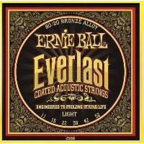 Ernie Ball P02558 11-52 Coated Akustik Gitar Teli 2