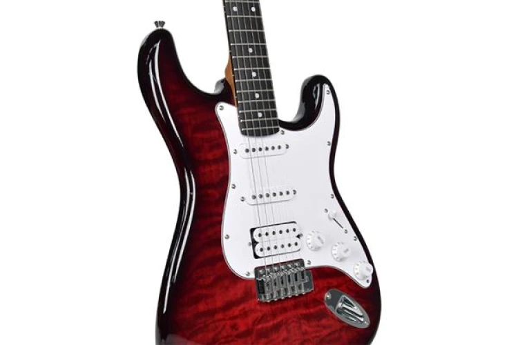 KAYSEN KST-217 RD Elektro Gitar | ST Kasa HSS Manyetik 2