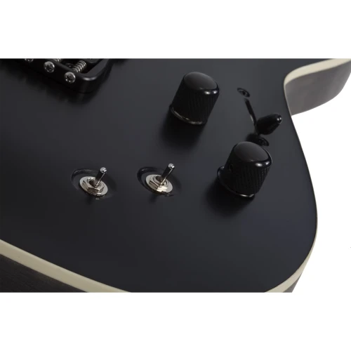 Schecter C-1 HT S SLS Elite Evil Twin Elektro Gitar (Mat Siyah) 3