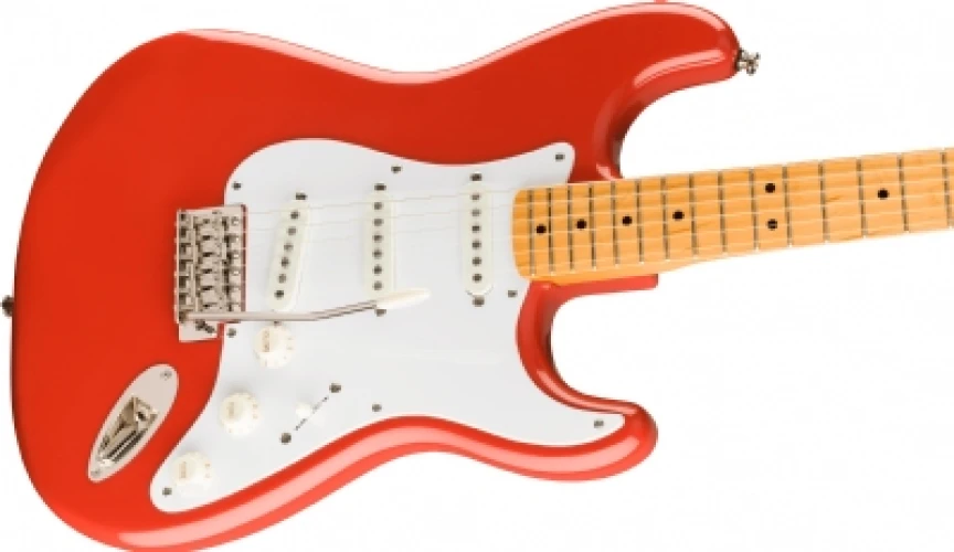 Squier Classic Vibe 50s Stratocaster Akçaağaç Klavye Fiesta Red Elektro Gitar 2