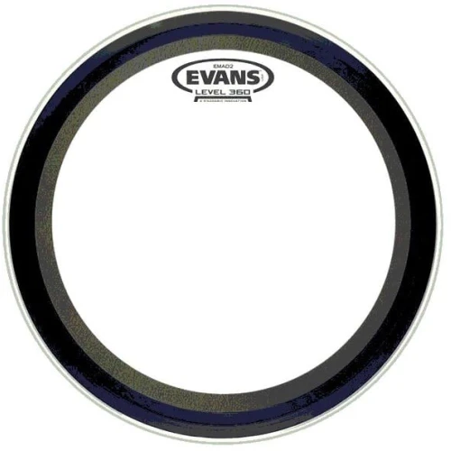 EVANS BD20EMAD2 20\" DERİ KİCK CLEAR SÜNGERLİ ÇİFT KAT (17 MİL) 3