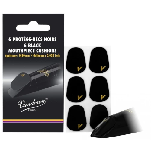 Vandoren VMCX6+ Siyah Bek Dişliği (6\'lı) 0,80MM 1