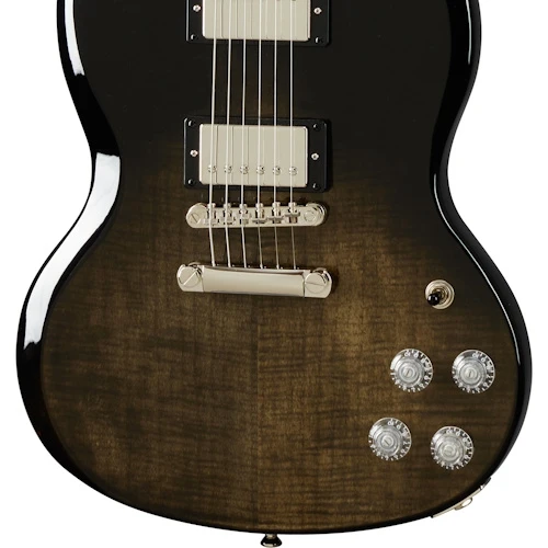 Epiphone SG Modern Figured Elektro Gitar (Trans Black Fade) 4