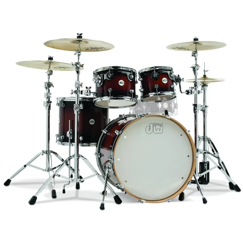 Dw Drums 22" Design Series 4-parça Akustik Davul (Tobacco Burst) 1