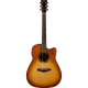 Yamaha GTAG3CSDB Cutaway Elektro Akustik Gitar (Sandburst) 1