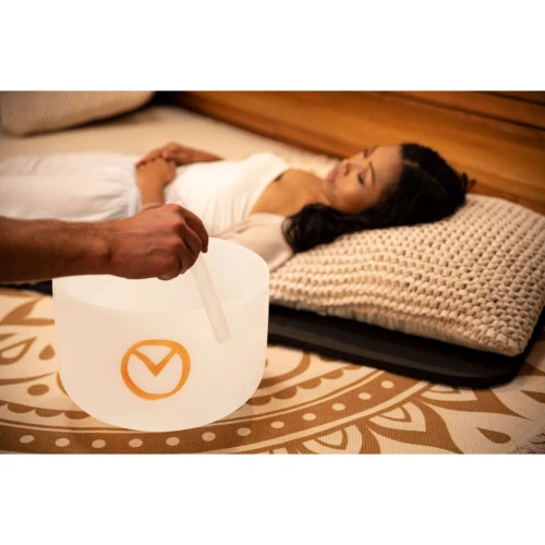 Meinl Sonic Energy 12" Planetary Tuned Crystal Singing Bowl – Synodic Day 194.18 Hz 4