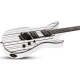 Schecter Synyster Standard Elektro Gitar (White w/Black Pinstripes) 2
