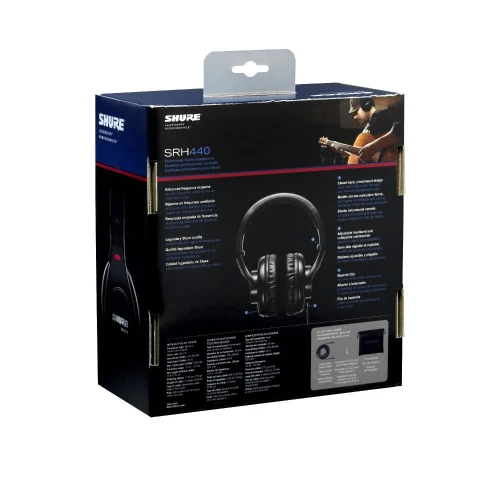 Shure SRH440-EFS Closed Back Stüdyo Kulaklığı 8