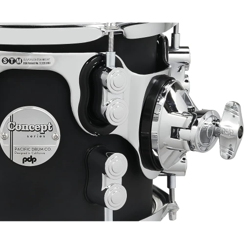 PDP Drums Concept Maple 5 Parça 22" Akustik Davul (Mat Siyah) 2