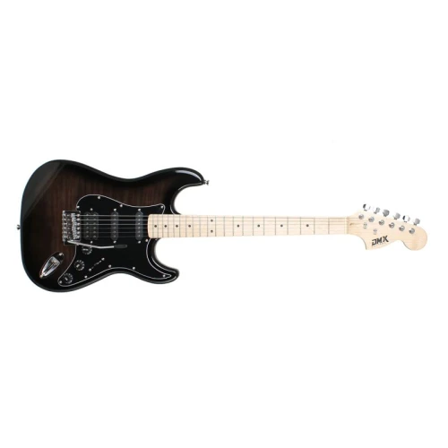 DMX Stratocaster ST-BKS Elektro Gitar (Taşıma Çantası Hediyeli) 3