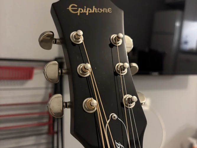 Epiphone AJ-220 SCE Elektro Akustik Gitar 3