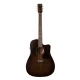 Art & Lutherie  Americana CW Presys II Elektro Akustik Gitar (Bourbon Burst) 1