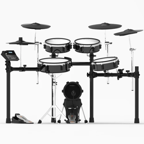 Artesia Legacy A250-BMS Black Metallic Stripe Dijital Davul Seti 2