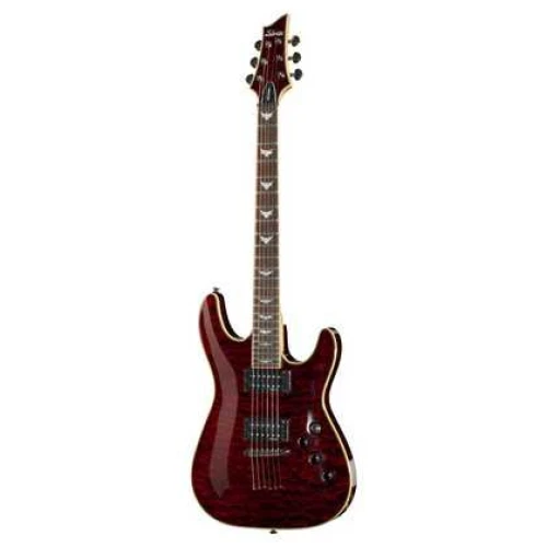 Schecter Omen Extreme 6 Elektro Gitar (Crimson Red Burst) 1