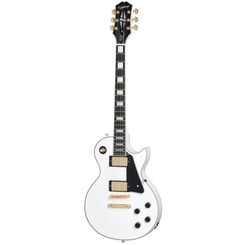 Epiphone Les Paul Custom Elektro Gitar (Alpine White) 1