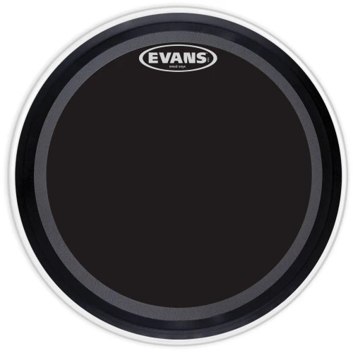 EVANS BD20EMADONX 20" DERİ KİCK KUMLU SİYAH SÜNGERLİ TEK KAT 1