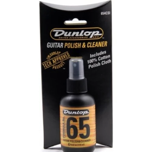 Jim Dunlop Formula 65 Gitar Temizleyicisi ve Bezi 1