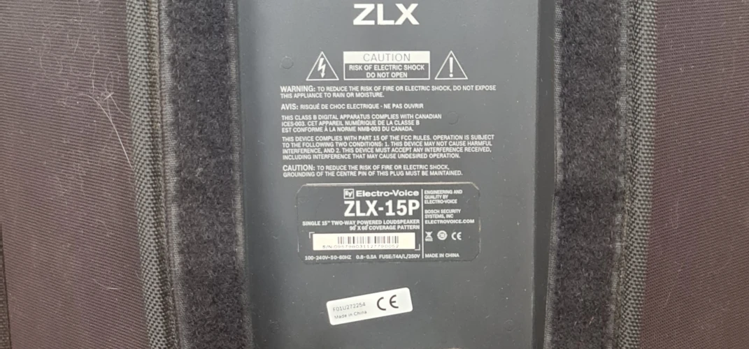 Electro-Voice ZLX15P Aktif hoparlör 4