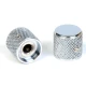 Fender Telecaster/Precision Bass Knurled Chrome 2 Kontrol Düğmesi 1