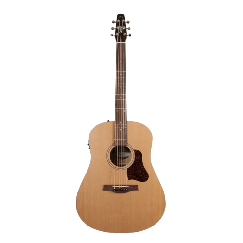 Seagull S6 Cedar Original Slim Elektro Akustik Gitar (Natural) 1