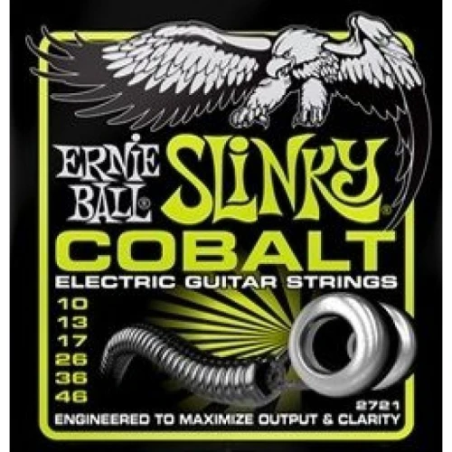 Ernie Ball P02721 10-46 Cobalt Elektro Gitar Teli 1
