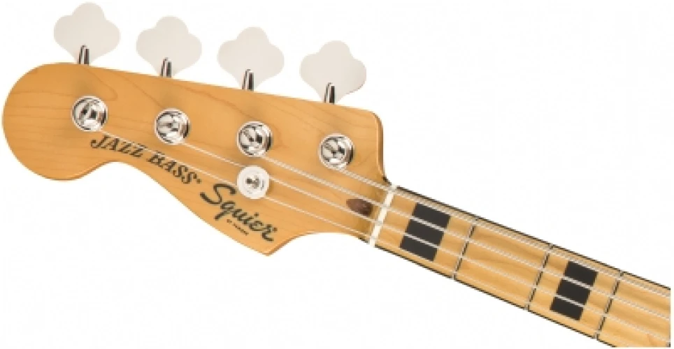 Squier Classic Vibe 70s Jazz Bass Akçaağaç Klavye Black Solak Bas Gitar 5