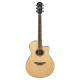 Yamaha APX600 Thin-Line Cutaway Elektro Akustik Gitar (Naturel) 1