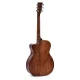 Ditson 000C-10E Cutaway Elektro akustik Gitar (Natural) 3