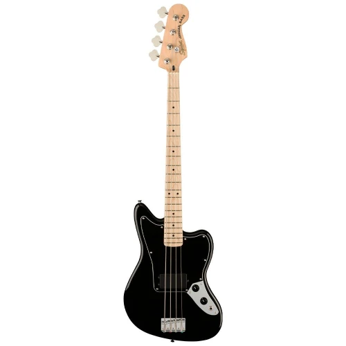 Squier Affinity Jaguar Bass H Akçaağaç Klavye Black Bas Gitar 2
