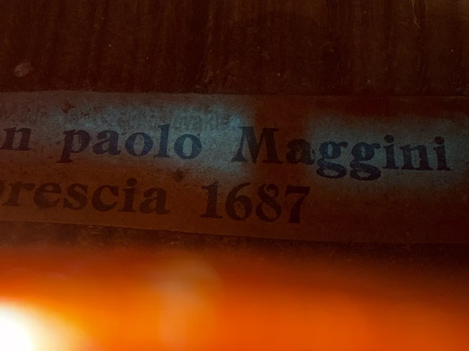 maggini model 4/4 el yapımı keman 7